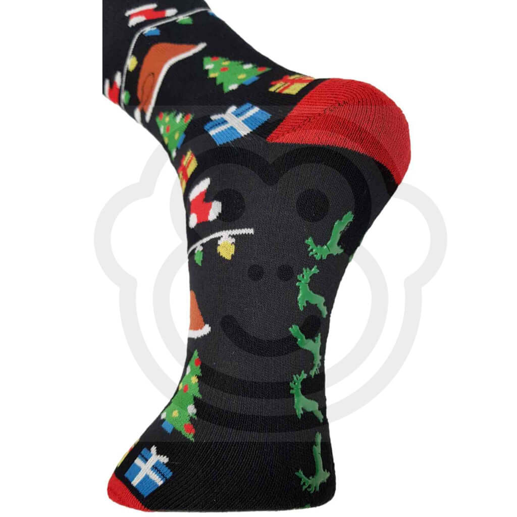 Chaussette Sapin De Noël Antidérapante - Lot 2 Paires Chaussettes