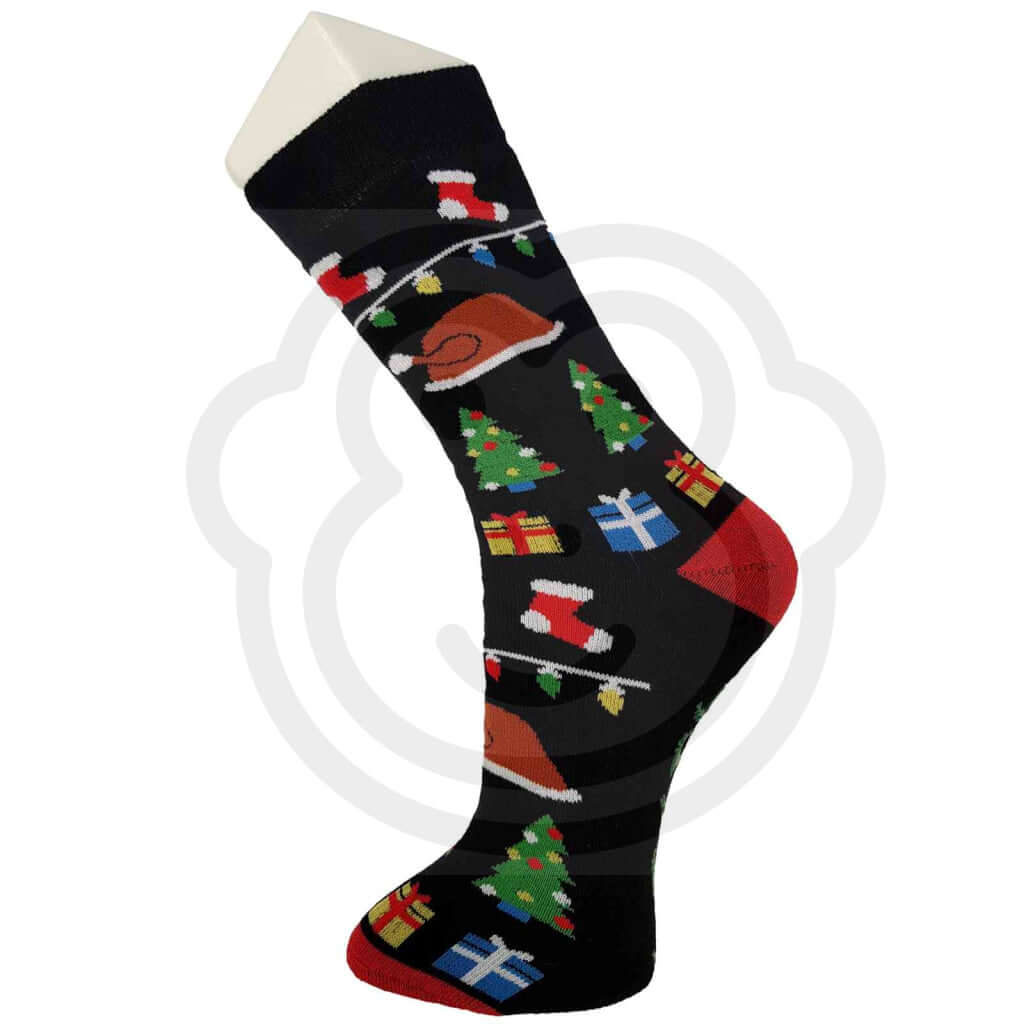Chaussette Sapin De Noël Antidérapante - Lot 2 Paires Chaussettes