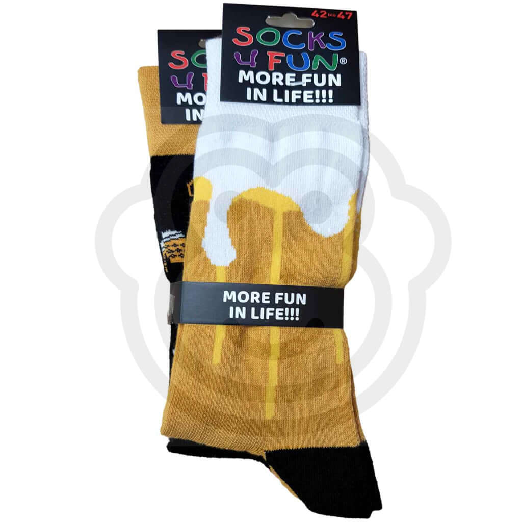 Chaussettes Bière Et Chope - Lot De 2 Paires 42/47