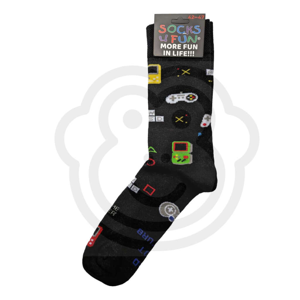 Chaussettes Consoles Et Manettes De Jeux Vidéo - Lot 2 Paires