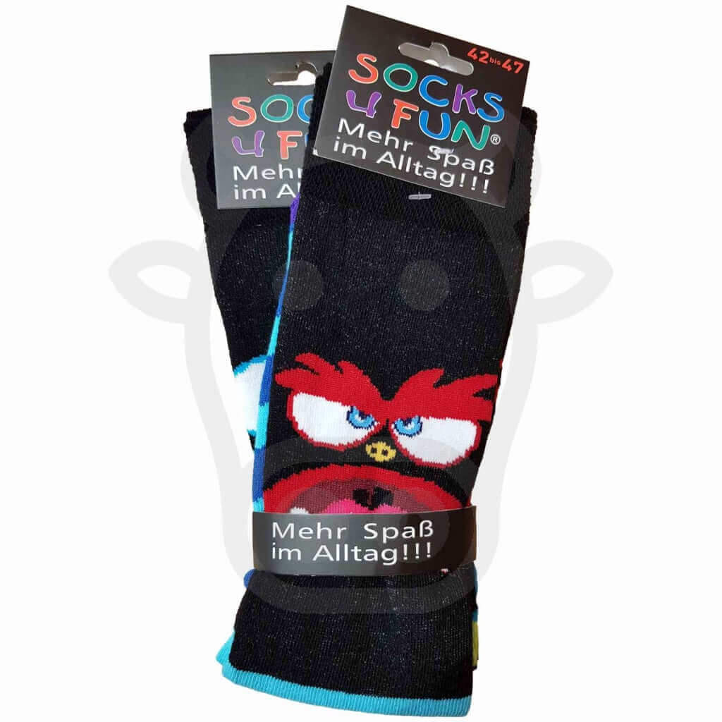 Chaussettes Monstres Rigolotes - Lot De 2 Paires 42/47