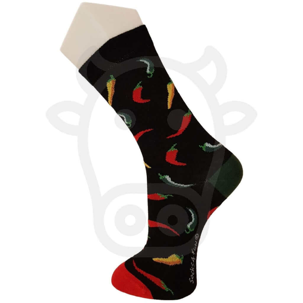 Chaussettes Piments - Chili Pepper Lot De 2 Paires