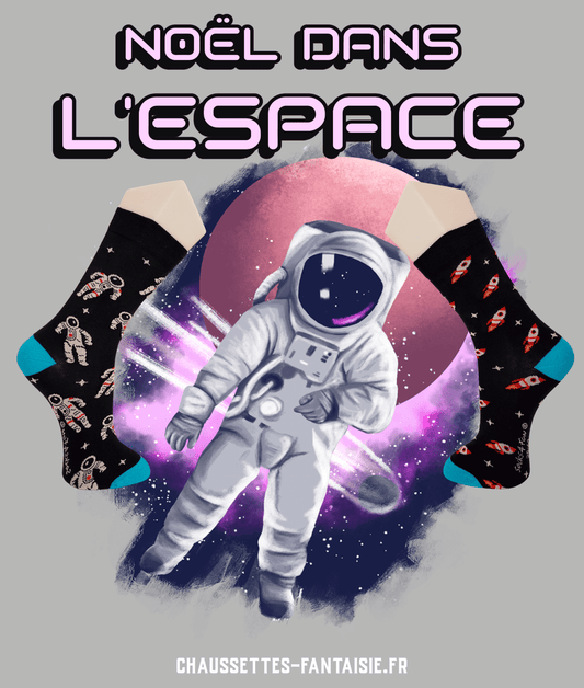 Une chaussette pour Thomas Pesquet de retour pour Noël