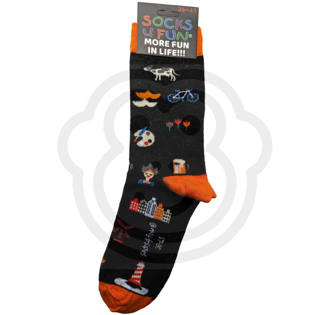 Chaussettes Amsterdam-Hollande - Lot De 2 Paires Love