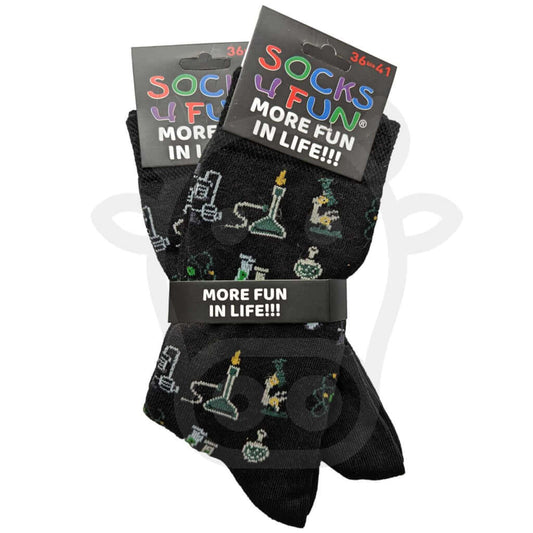 Chaussettes Amusantes Chimie - Lot De 2 Paires 36/41 Love