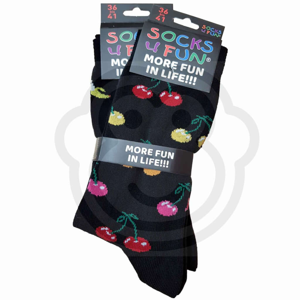 Chaussettes Amusantes Fruits Exotiques - Lot De 2 Paires 36/41