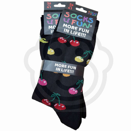 Chaussettes Amusantes Fruits Exotiques - Lot De 2 Paires 36/41
