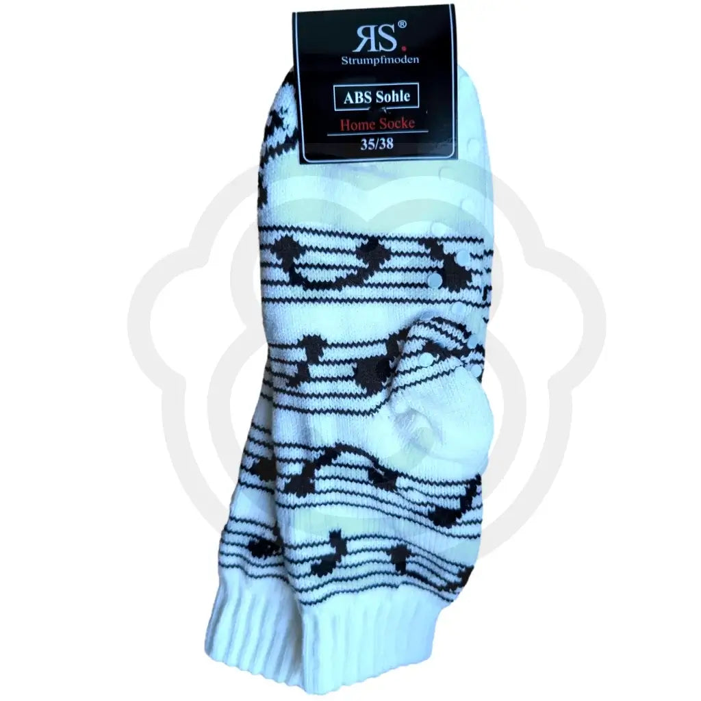 Chaussettes antidérapantes motif musical 35/38 notes de musique