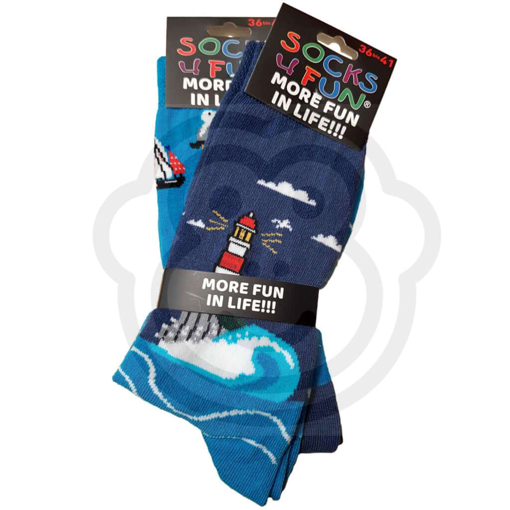 Chaussettes Bord De Mer - Lot 2 Paires