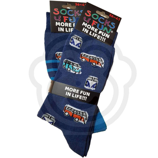 Chaussettes Combi - Van Evasion Lot De 2 Paires 36/41