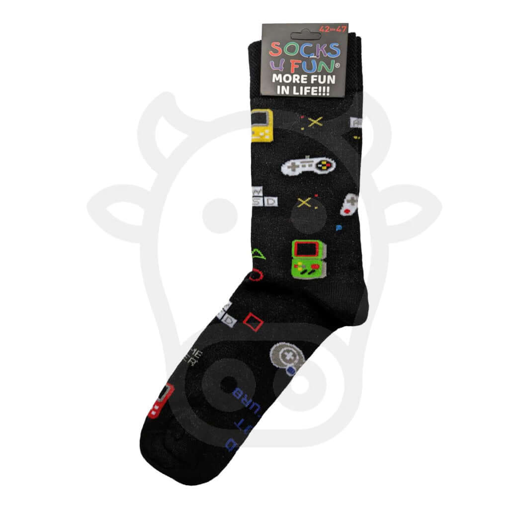 Chaussettes Consoles Et Manettes De Jeux Vidéo - Lot 2 Paires