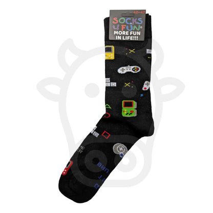 Chaussettes Consoles Et Manettes De Jeux Vidéo - Lot 2 Paires