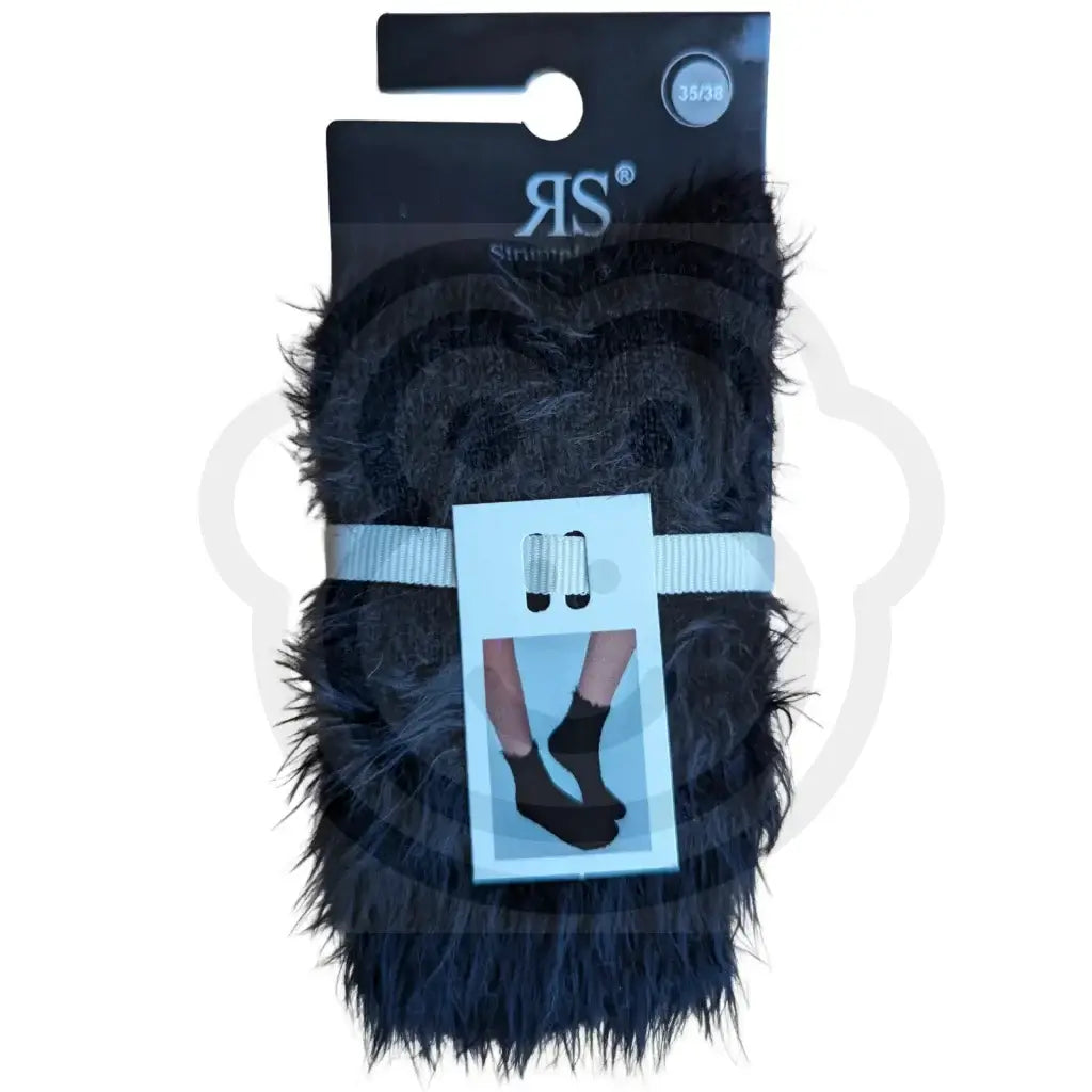 Chaussettes duveteuses ultra douces cocooning | Noire 35/38