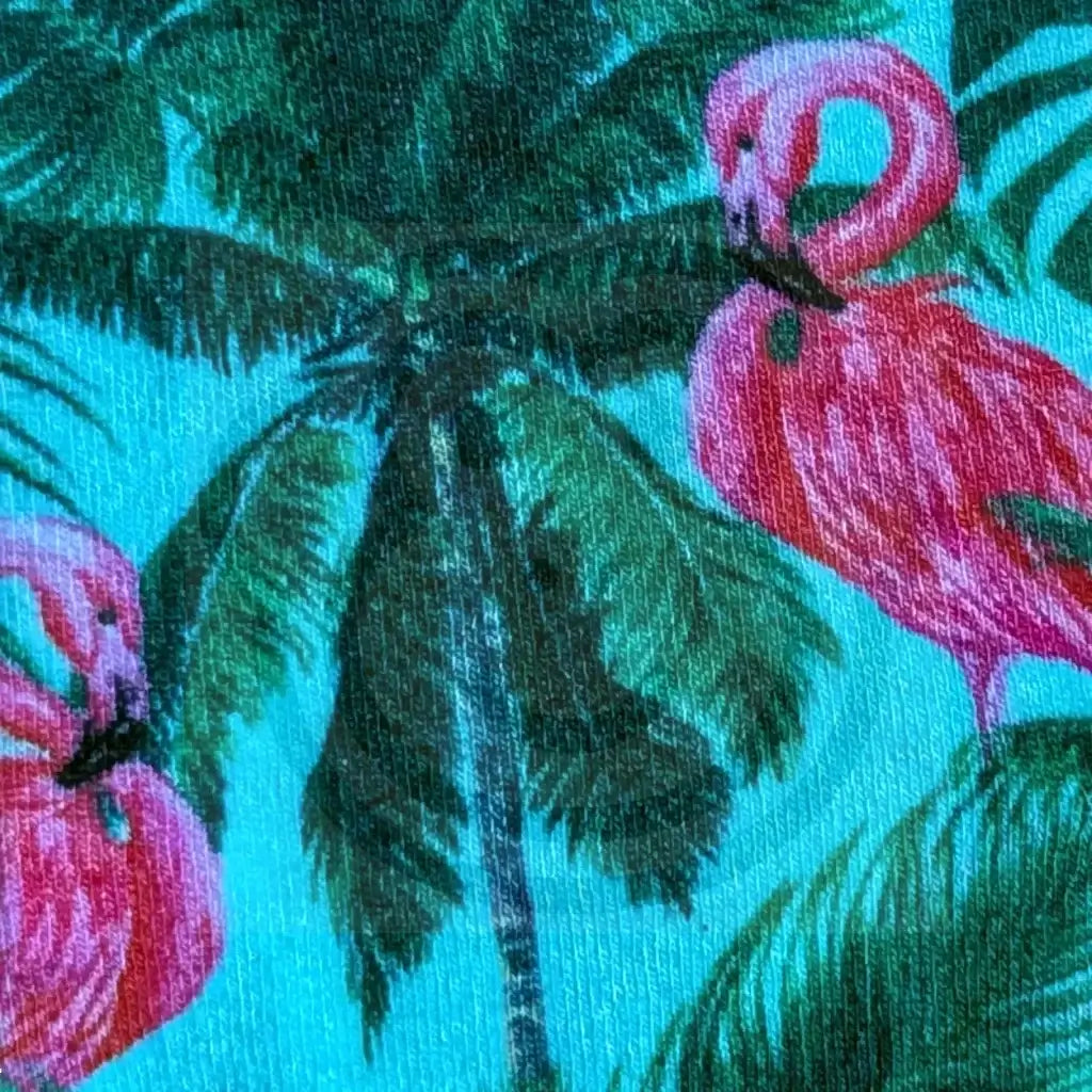 Chaussettes Flamants roses tropicaux bambou imprimé 36/41