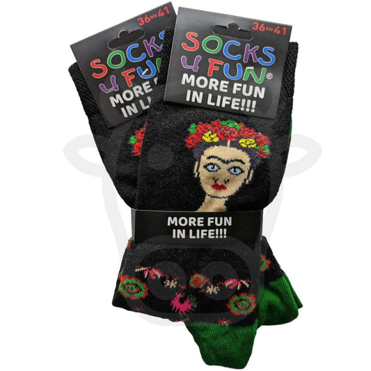 Chaussettes Frida Kahlo - Lot De 2 Paires 36/41