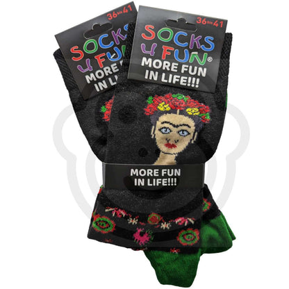 Chaussettes Frida Kahlo - Lot De 2 Paires 36/41