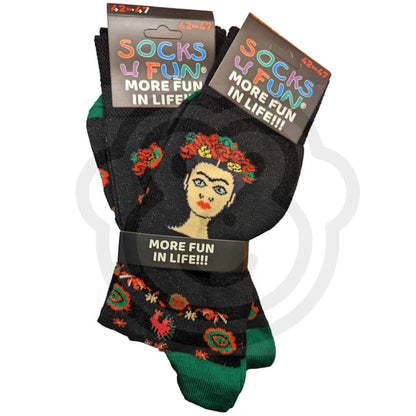 Chaussettes Frida Kahlo - Lot De 2 Paires 42/47