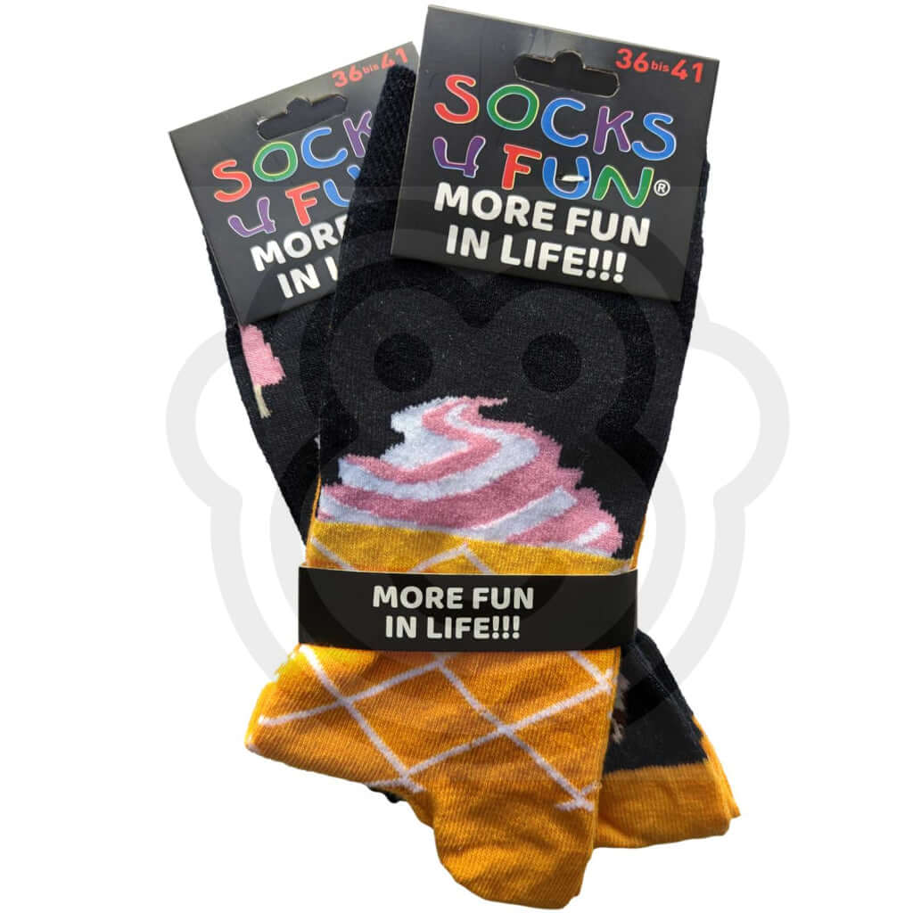 Chaussettes Glace Italienne - Lot De 2 Paires 36/41