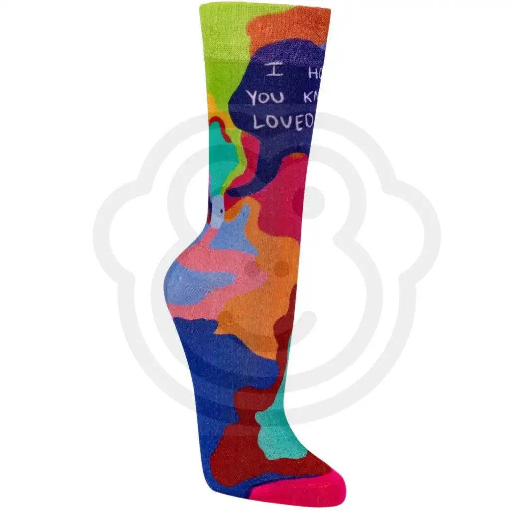 Chaussettes Message “You Know You Are Loved” bambou 36/41