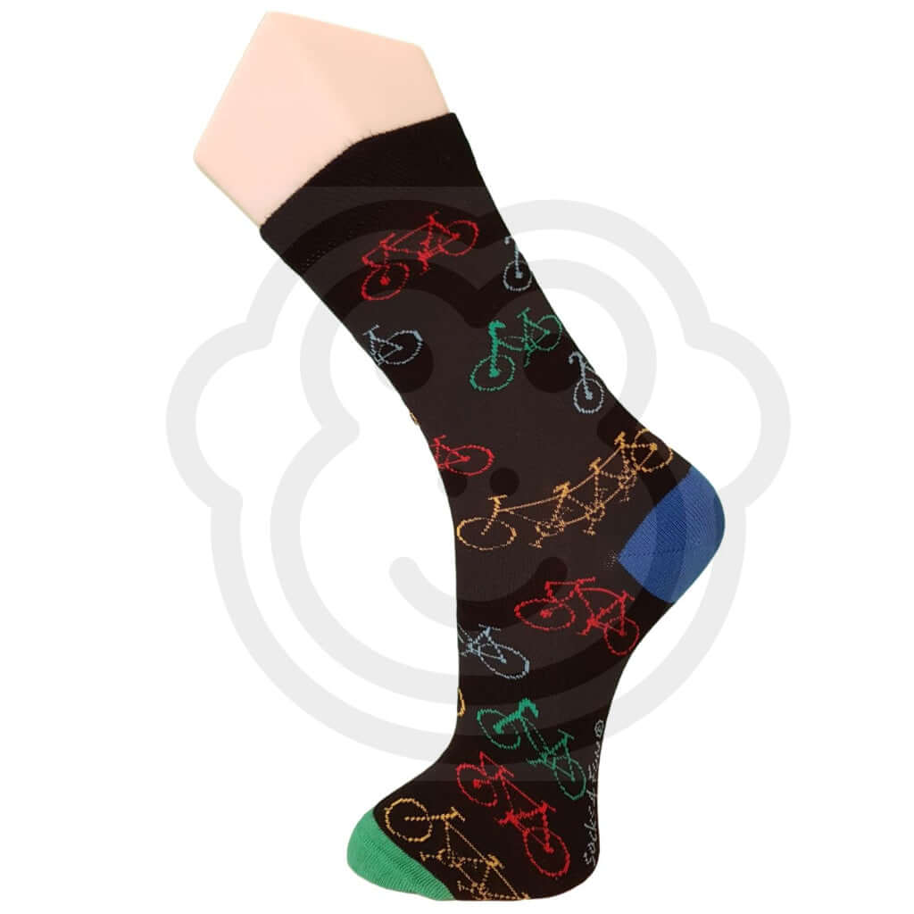 Chaussettes Mode Motif Vélo Couleur / 36/41