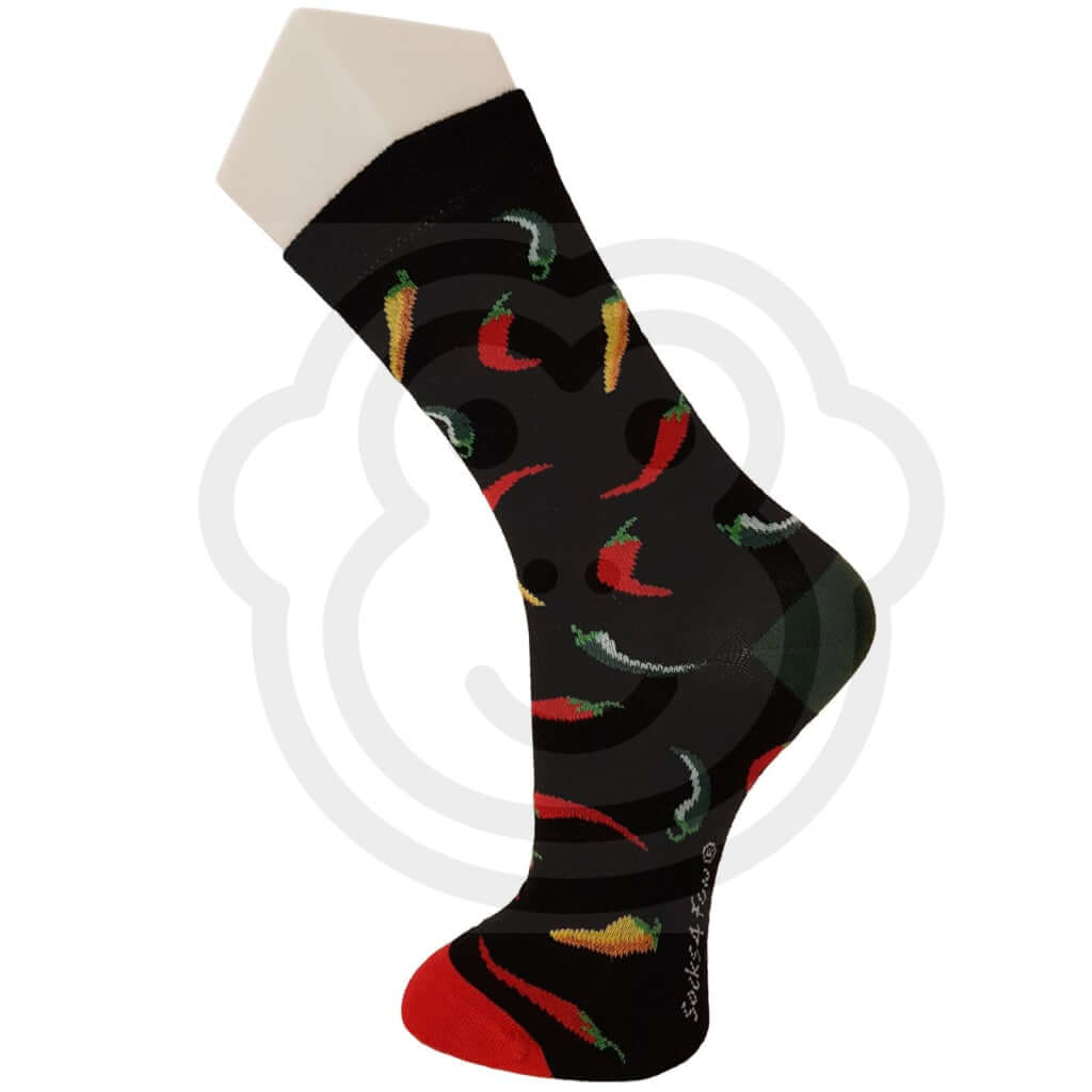 Chaussettes Piments - Chili Pepper Lot De 2 Paires