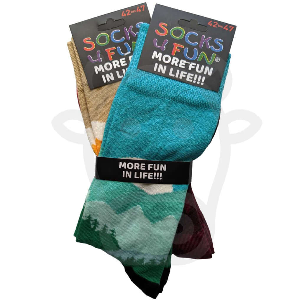 Chaussettes Randonnée Et Trek En Montagne - Lot De 2 Paires 42/47