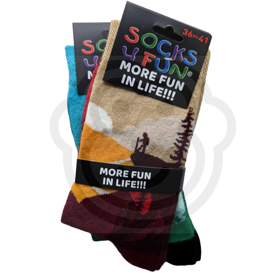 Chaussettes Randonnée Et Trek En Montagne - Lot De 2 Paires