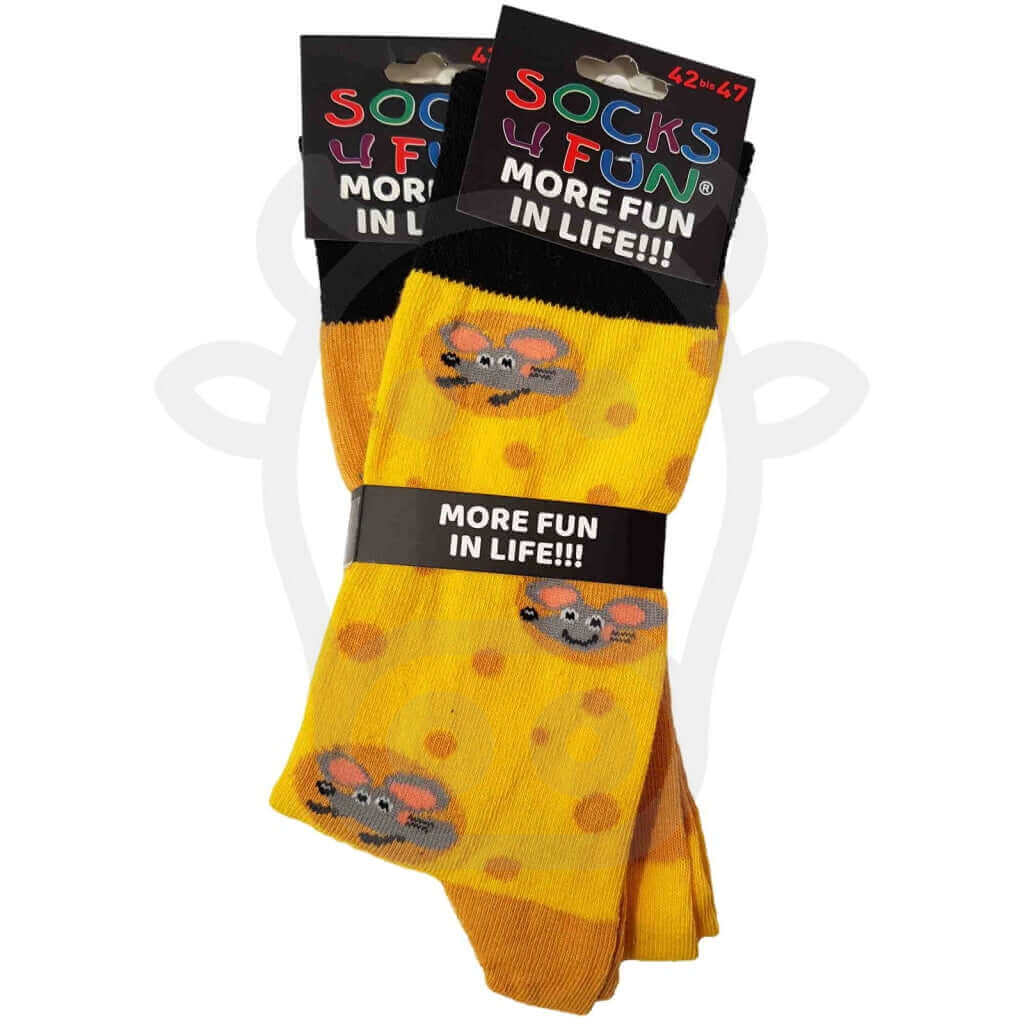 Chaussettes Souris Et Fromage - Lot De 2 Paires 42/47