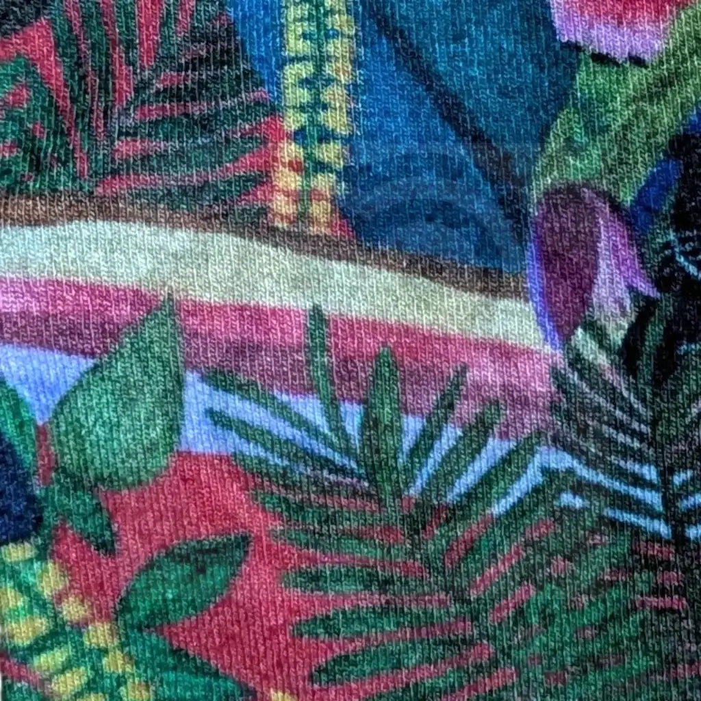 Chaussettes toucan et feuillage exotique 36/41