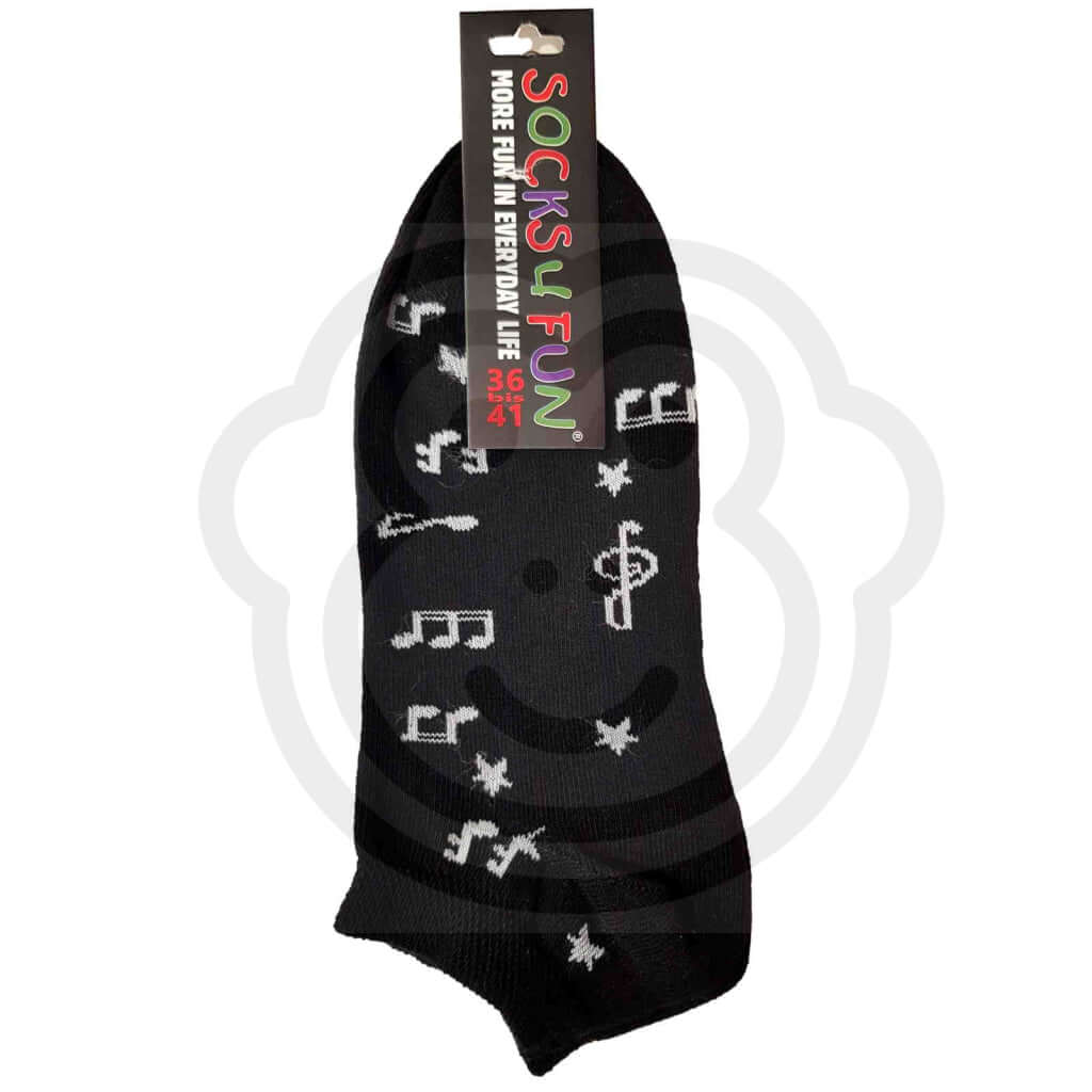 Mini Socquettes Notes De Musique 36/41 Socquette