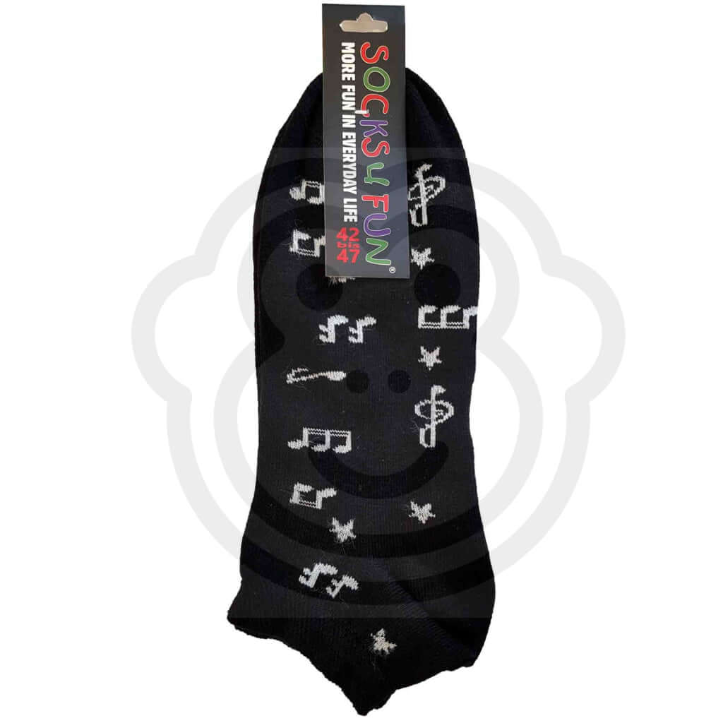 Mini Socquettes Notes De Musique 42/47 Socquette