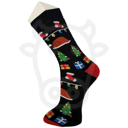 Chaussette Sapin De Noël Antidérapante - Lot 2 Paires Chaussettes