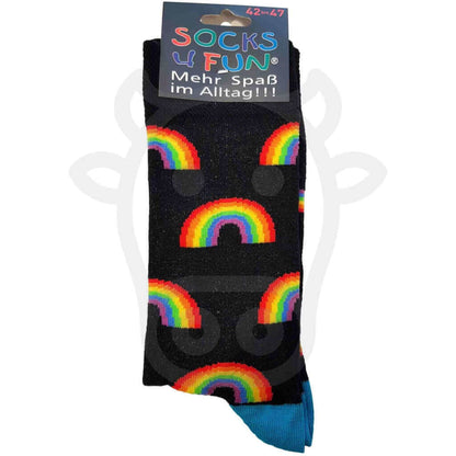 Chaussettes Arc En Ciel Couleur 42/47