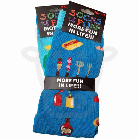 Chaussettes Barbecue Et Accessoires - Lot De 2 Paires 36/41