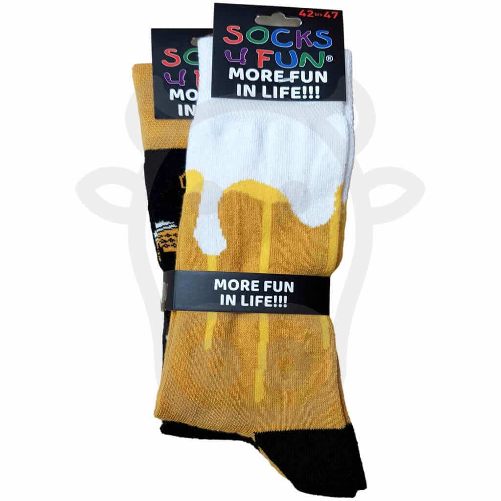 Chaussettes Bière Et Chope - Lot De 2 Paires 42/47