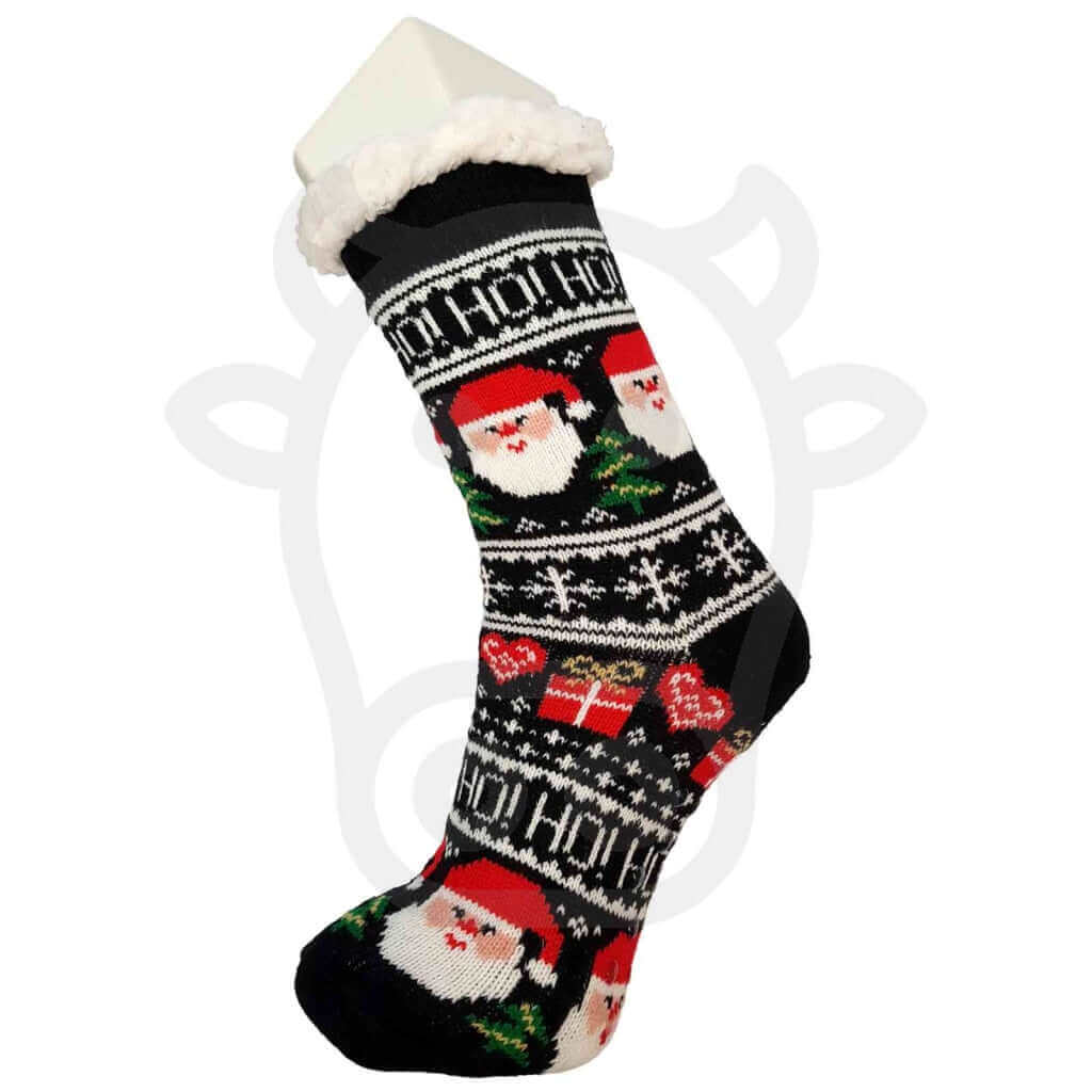 Chaussons chaussettes de Noël - Lot de 2