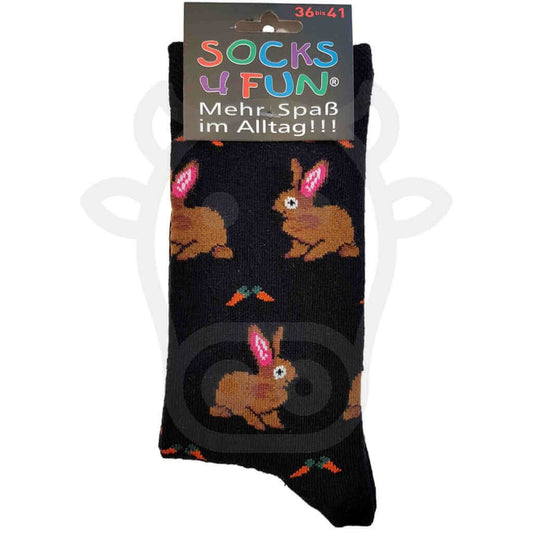 Chaussettes Lapin Et Carottes 36/41 Lapins