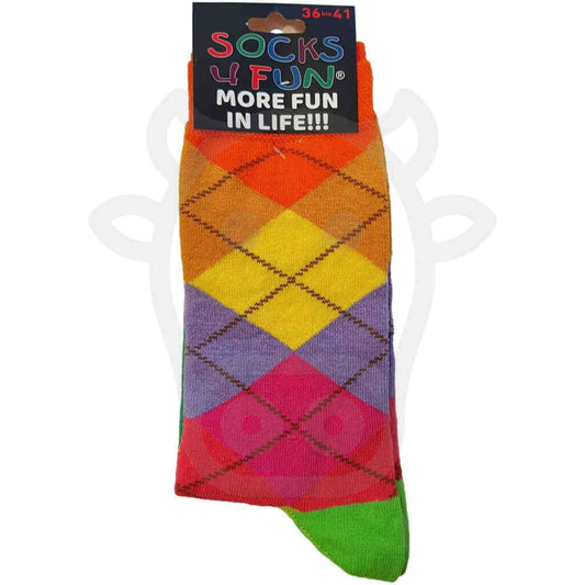 Chaussettes Losanges Multicolores 36/41