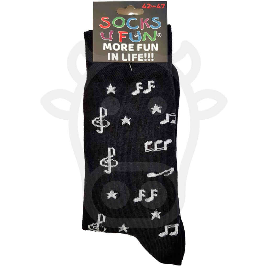 Chaussettes Notes De Musique 42/47