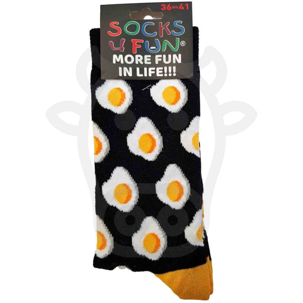 Chaussettes Oeuf Au Plat 36/41 Oeufs Sur Le
