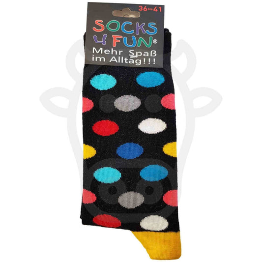 Chaussettes Pois Couleur 36/41