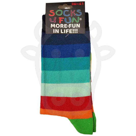 Chaussettes Rayées Couleur 36/41