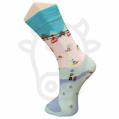 Chaussettes Ville Fantaisie Sports Dhiver - Lot De 2 Paires