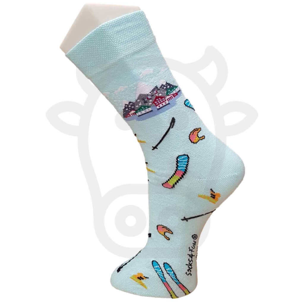 Chaussettes Ville Fantaisie Sports Dhiver - Lot De 2 Paires